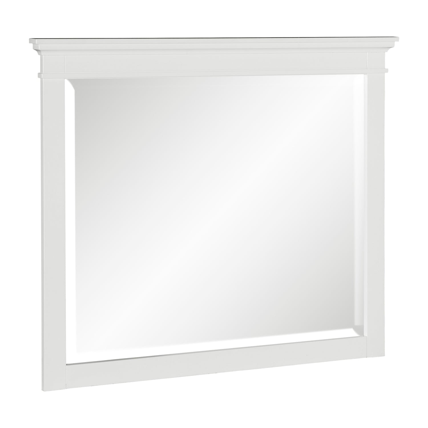 Blaire Farm White Mirror (Mirror Only) - 1675W-6 - Bien Home Furniture &amp; Electronics