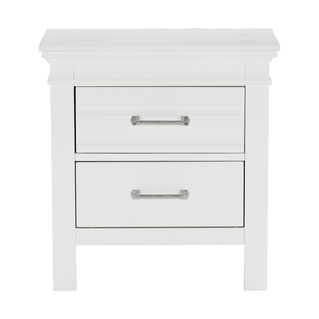 Blaire Farm White Nightstand - 1675W-4 - Bien Home Furniture & Electronics
