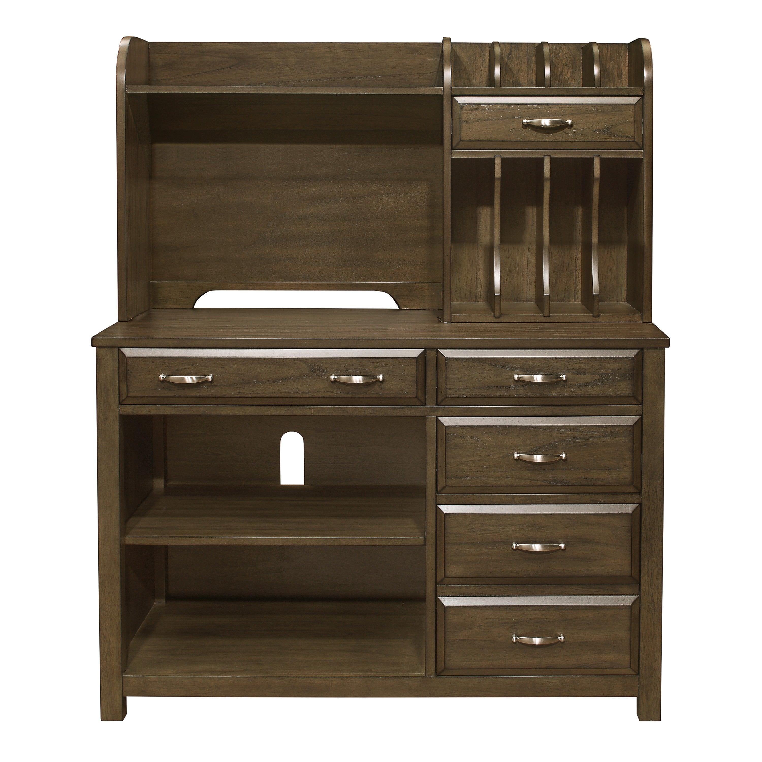 Blanche Brown Gray Hutch - 4522-14 - Bien Home Furniture &amp; Electronics