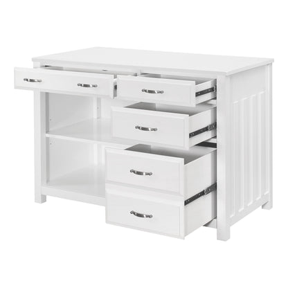 Blanche White Credenza - 4522WH-16 - Bien Home Furniture &amp; Electronics