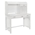 Blanche White Desk with Hutch - 4522WH-14* - Bien Home Furniture & Electronics