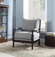 Blanchett Gray/Black Cushion Back Accent Chair - 903824 - Bien Home Furniture & Electronics