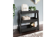 Blariden Metallic Gray Shelf Accent Table - A4000365 - Bien Home Furniture & Electronics