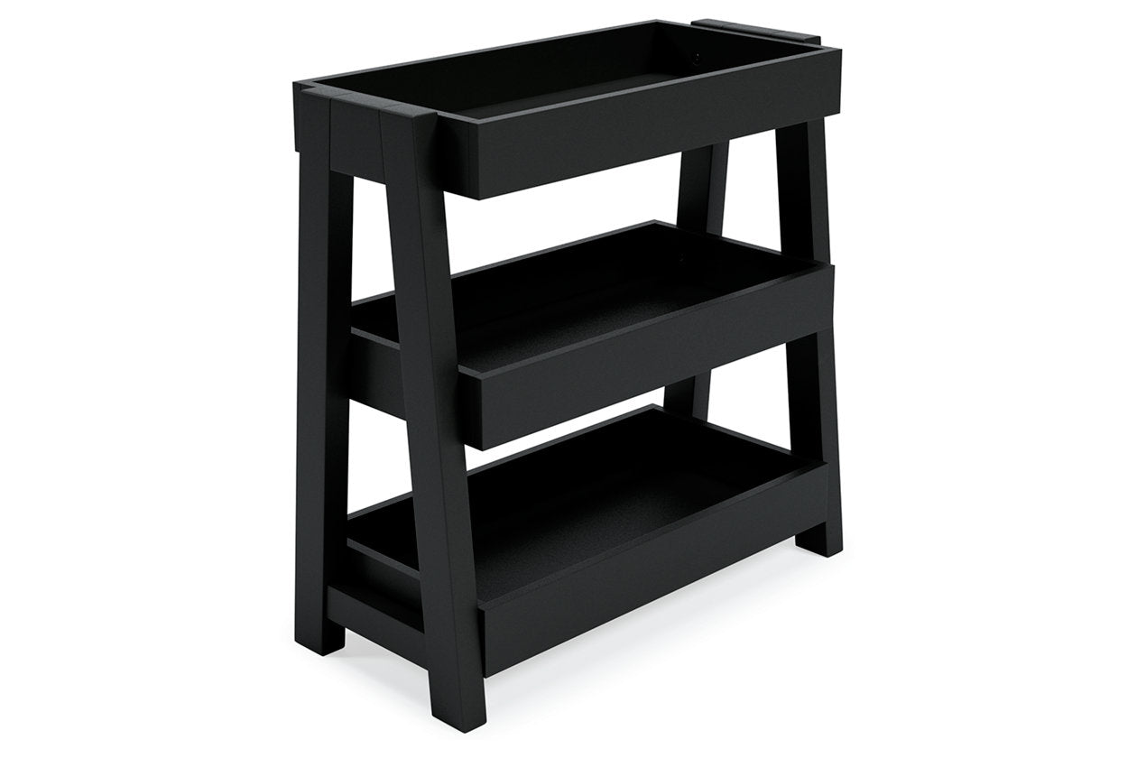 Blariden Metallic Gray Shelf Accent Table - A4000365 - Bien Home Furniture &amp; Electronics