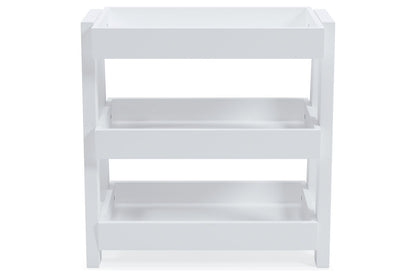 Blariden White Shelf Accent Table - A4000362 - Bien Home Furniture &amp; Electronics