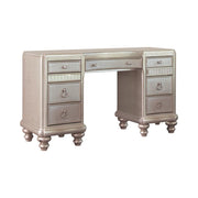 Bling Game 9-Drawer Vanity Desk Metallic Platinum - 204187 - Bien Home Furniture & Electronics