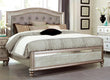 Bling Game California King Panel Bed Metallic Platinum - 204181KW - Bien Home Furniture & Electronics