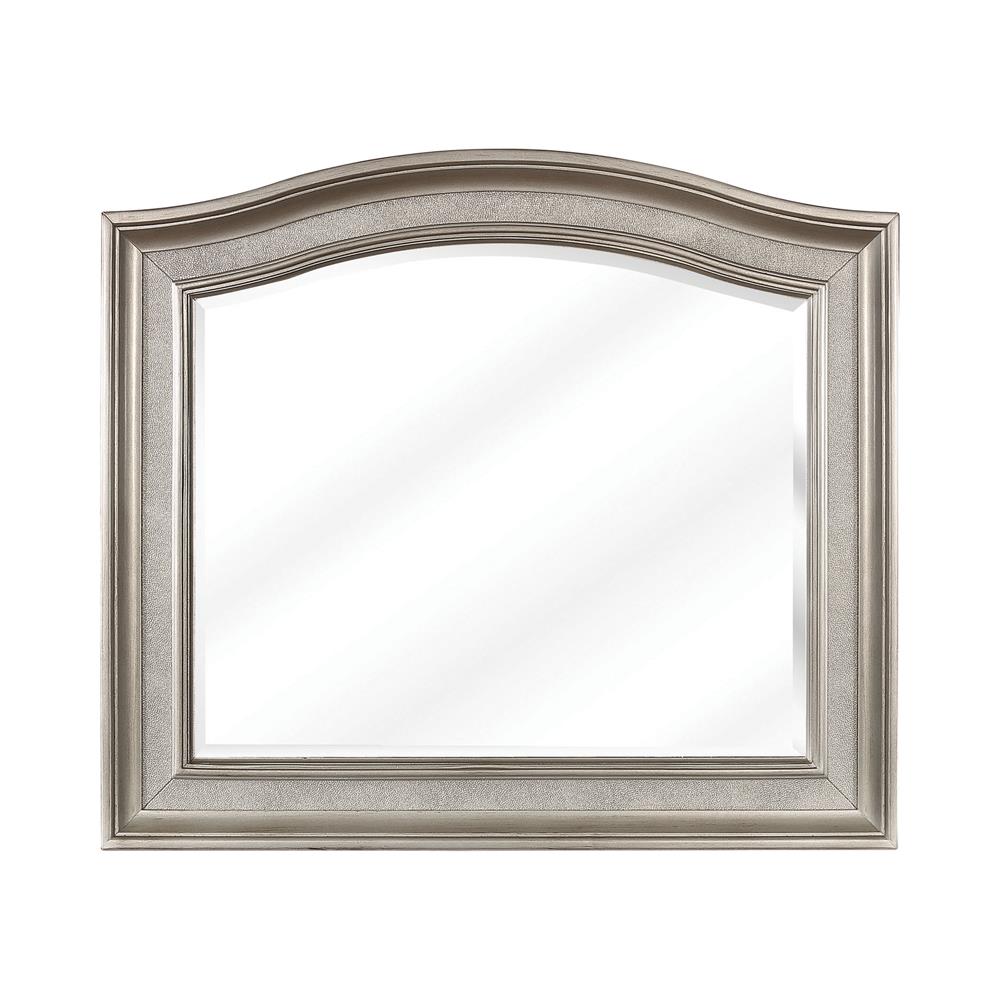 Bling Game Metallic Platinum Arched Mirror - 204184 - Bien Home Furniture &amp; Electronics