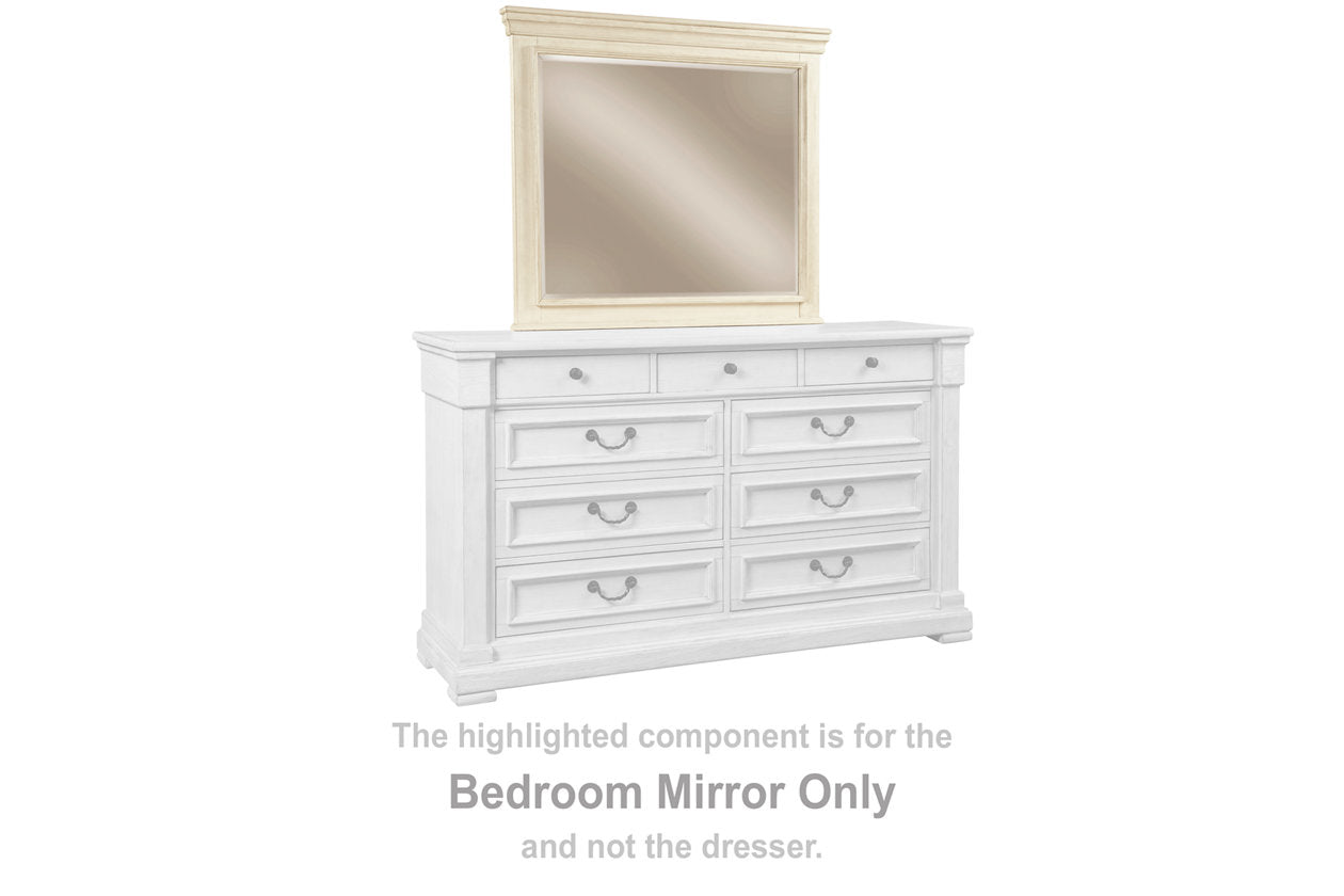 Bolanburg Antique White Bedroom Mirror (Mirror Only) - B647-36 - Bien Home Furniture &amp; Electronics