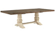 Bolanburg Antique White Extention Dining Table - SET | D647-55B | D647-55T - Bien Home Furniture & Electronics