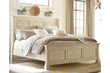 Bolanburg Antique White King Panel Bed - SET | B647-56 | B647-58 | B647-97 - Bien Home Furniture & Electronics