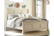 Bolanburg Antique White King Panel Bed - SET | B647-56 | B647-78 | B647-97 - Bien Home Furniture & Electronics
