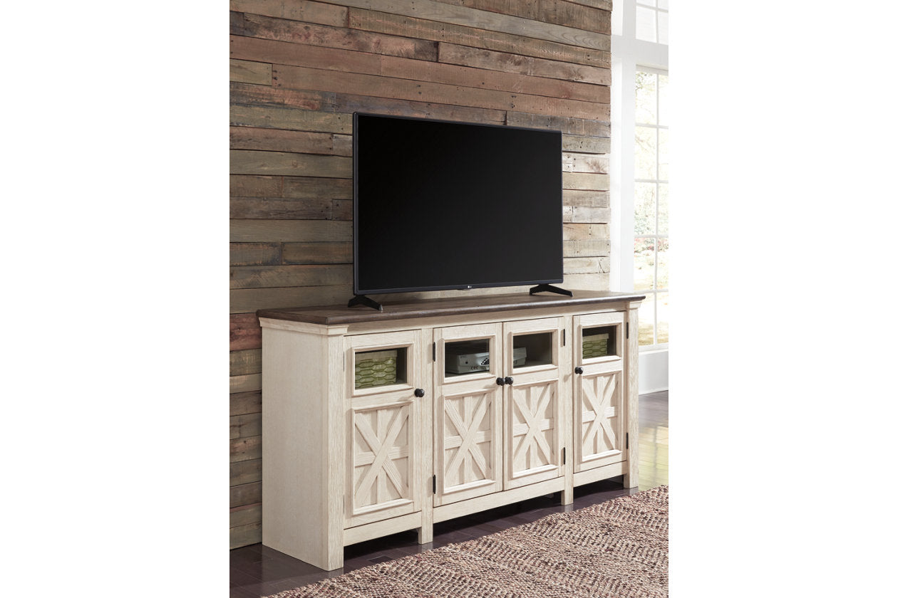 Bolanburg Two-tone 74&quot; TV Stand - W647-60 - Bien Home Furniture &amp; Electronics