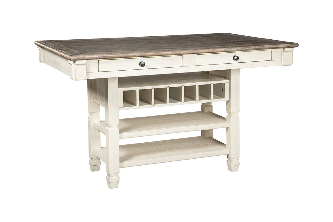 Bolanburg Two-tone Counter Height Dining Table - D647-32 - Bien Home Furniture & Electronics