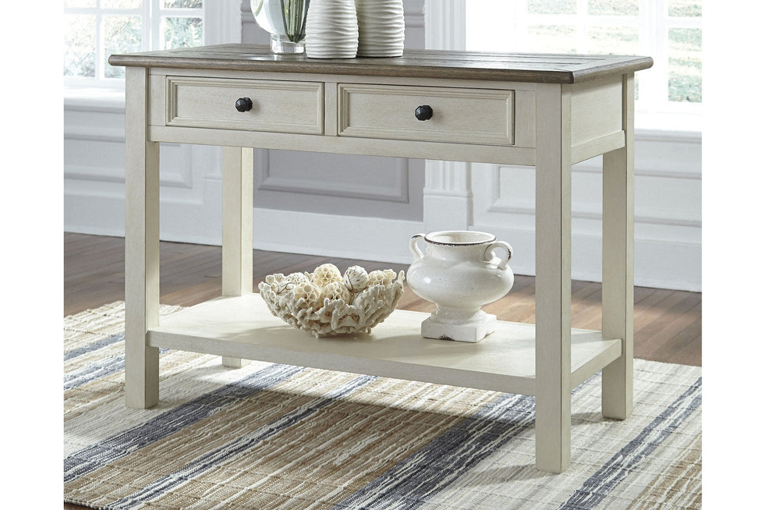 Bolanburg Two-tone Sofa/Console Table - T637-4 - Bien Home Furniture & Electronics