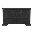 Bolingbrook Wire-Brushed Charcoal Dresser - 1647-5 - Bien Home Furniture & Electronics