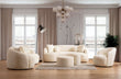 Bonita Ivory Boucle Sofa & Loveseat - BONITAIVORY-SL - Bien Home Furniture & Electronics