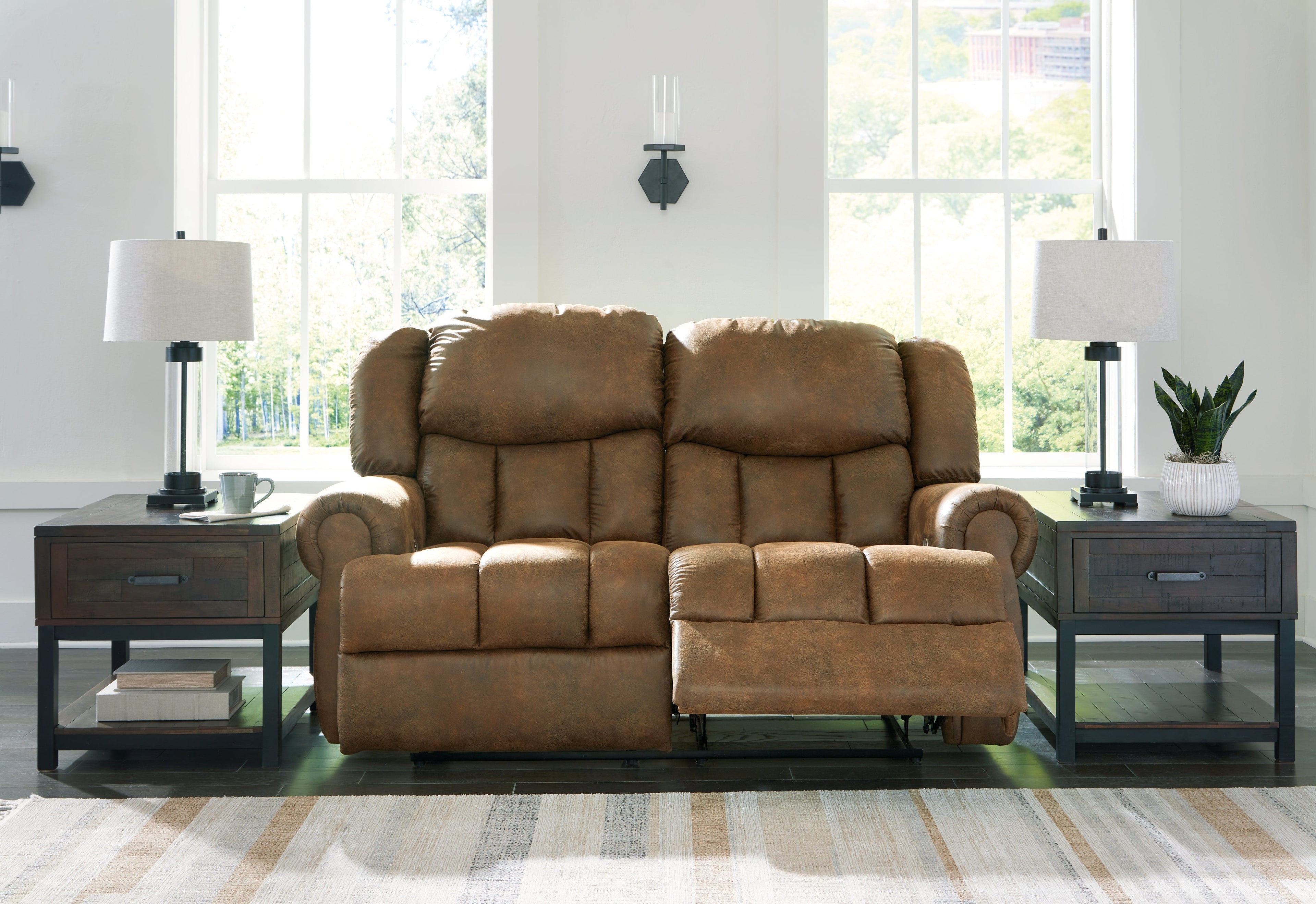 Boothbay Auburn Power Reclining Loveseat - 4470474 - Bien Home Furniture &amp; Electronics