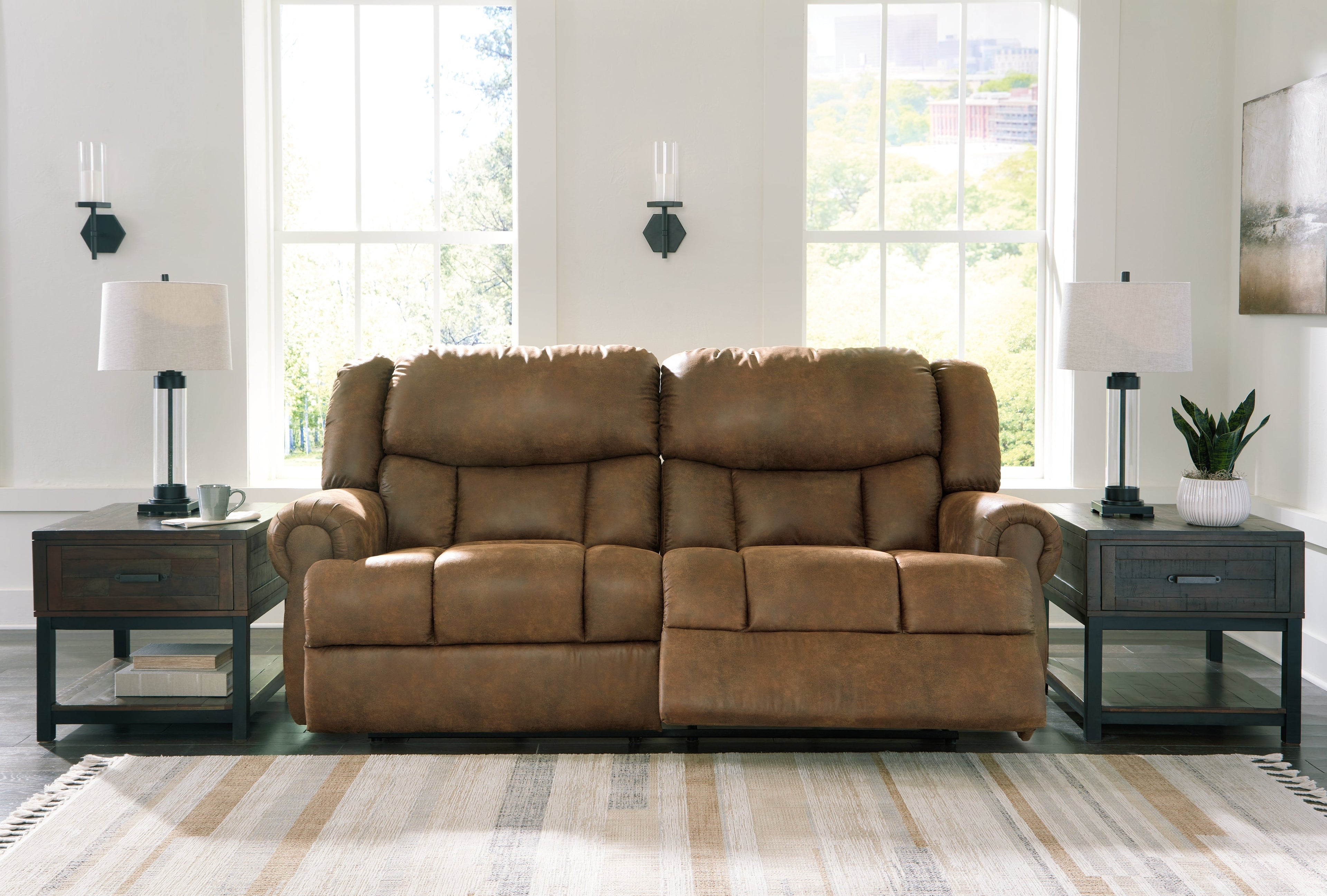 Boothbay Auburn Reclining Sofa - 4470481 - Bien Home Furniture &amp; Electronics