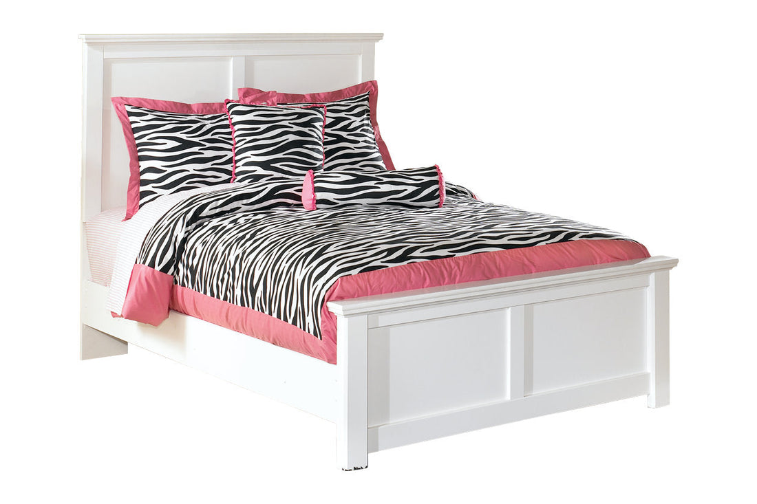 Bostwick Shoals White Full Panel Bed - SET | B139-84 | B139-86 | B139-87 - Bien Home Furniture &amp; Electronics