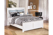 Bostwick Shoals White Queen Panel Bed - SET | B139-54 | B139-57 | B139-96 - Bien Home Furniture & Electronics