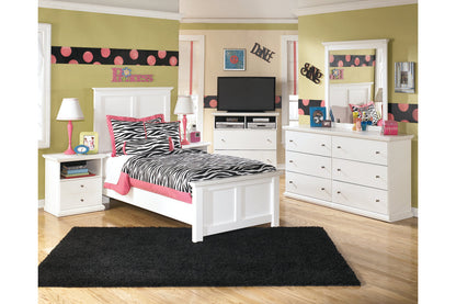Bostwick Shoals White Twin Panel Bed - SET | B139-52 | B139-53 | B139-83 - Bien Home Furniture &amp; Electronics