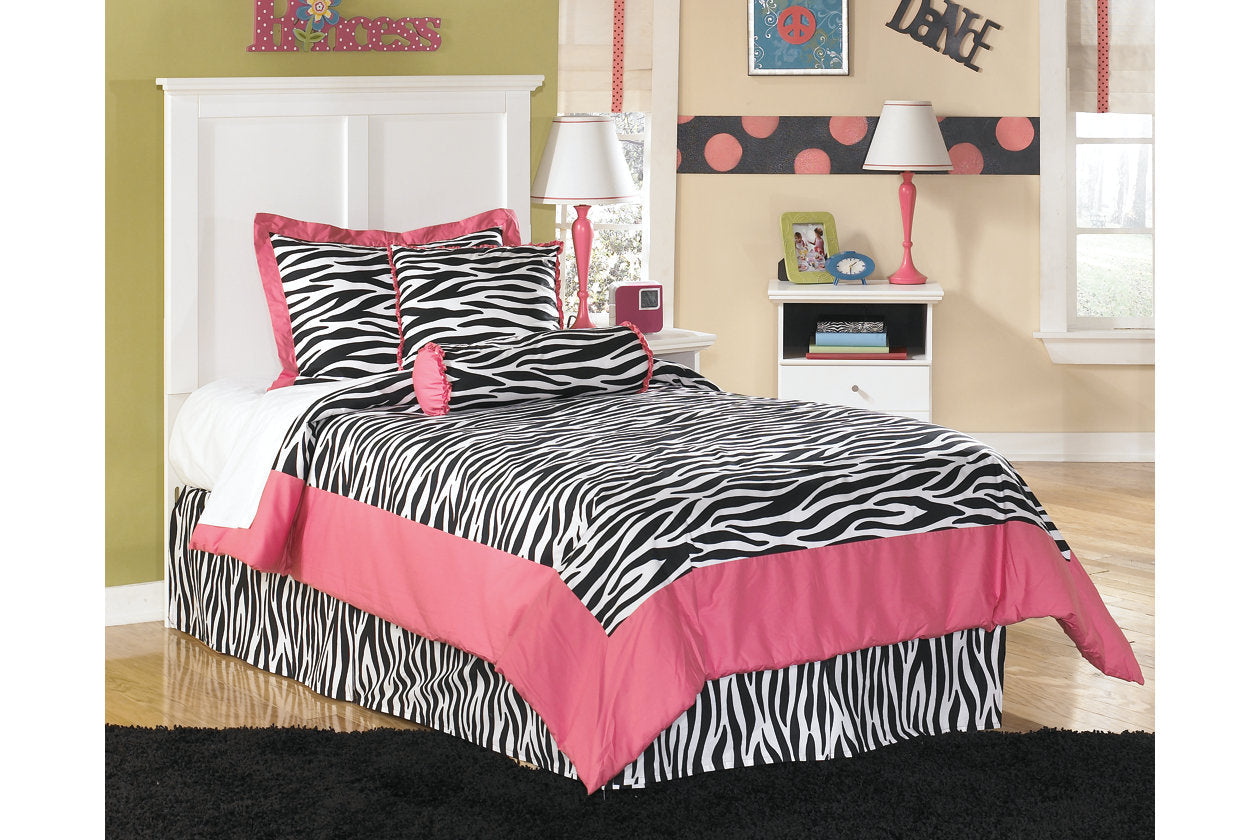 Bostwick Shoals White Twin Panel Headboard - B139-53 - Bien Home Furniture &amp; Electronics