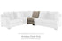 Bovarian Stone Armless Chair - 5610346 - Bien Home Furniture & Electronics