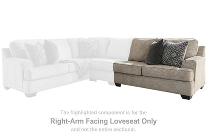 Bovarian Stone Right-Arm Facing Loveseat - 5610356 - Bien Home Furniture &amp; Electronics