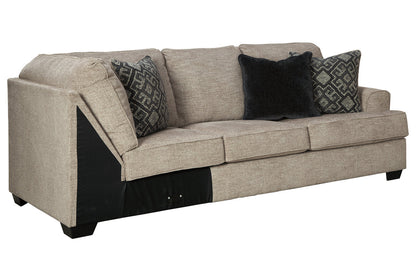 Bovarian Stone Right-Arm Facing Sofa with Corner Wedge - 5610349 - Bien Home Furniture &amp; Electronics