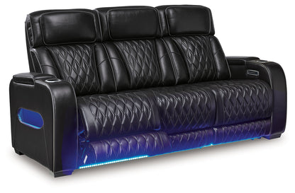 Boyington Black Power Reclining Sofa - U2710615 - Bien Home Furniture &amp; Electronics