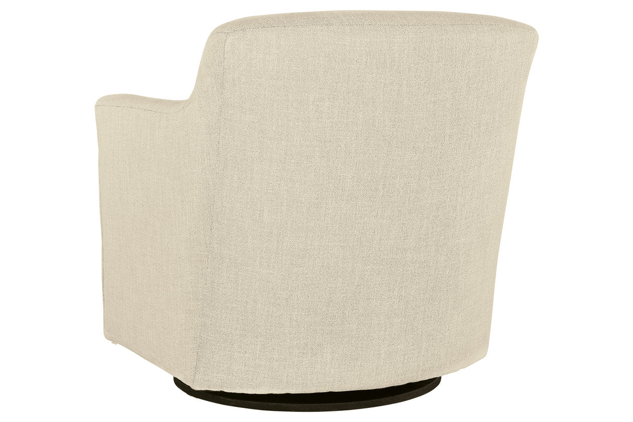 Bradney Linen Swivel Accent Chair - A3000325 - Bien Home Furniture &amp; Electronics