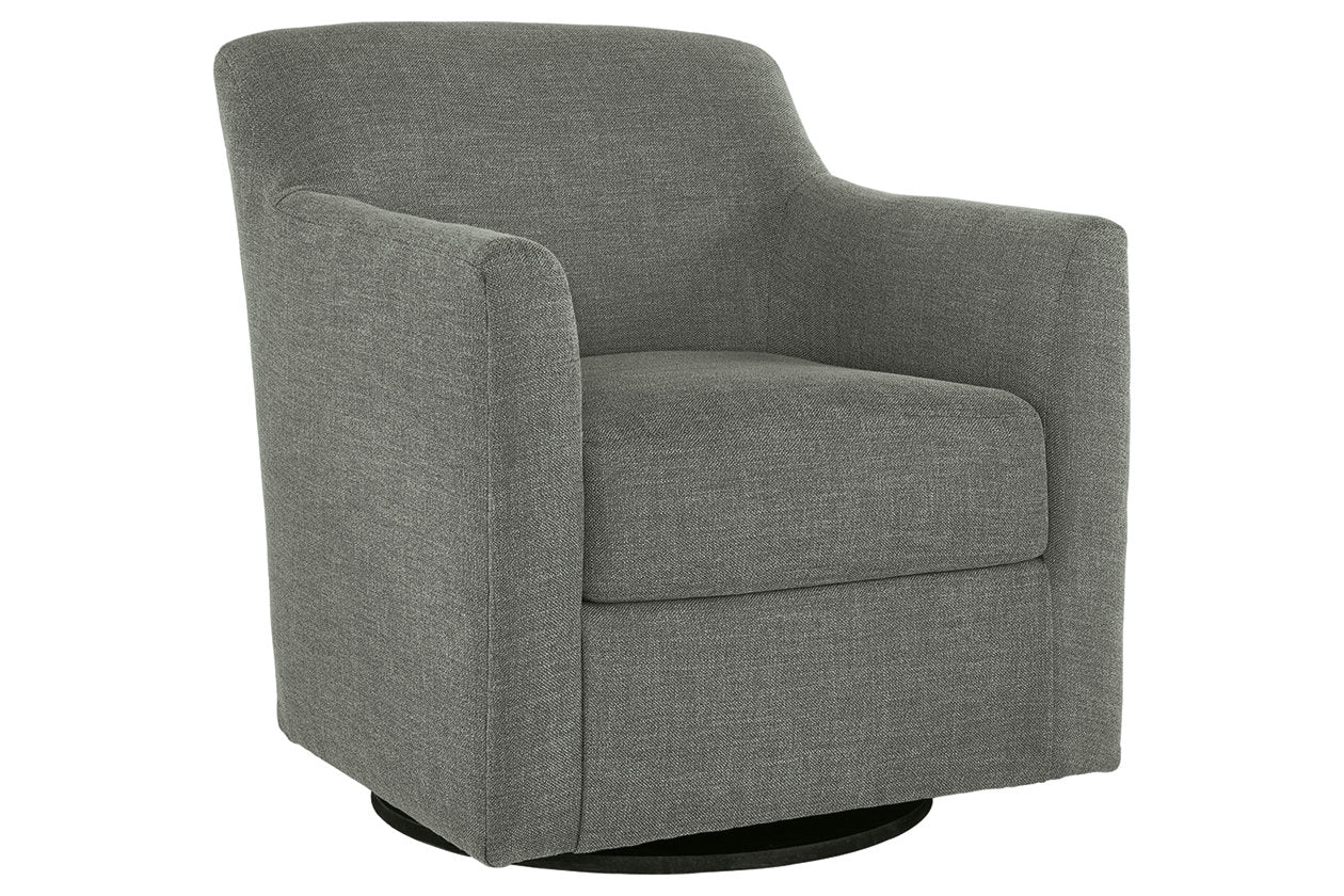 Bradney Smoke Swivel Accent Chair - A3000326 - Bien Home Furniture &amp; Electronics