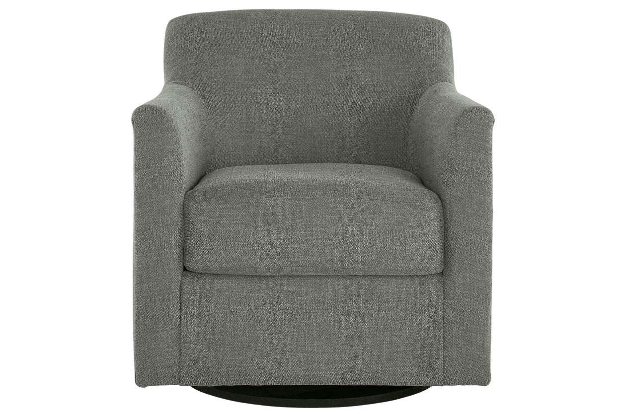 Bradney Smoke Swivel Accent Chair - A3000326 - Bien Home Furniture &amp; Electronics