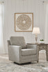 Bralynn Linen Swivel Glider Accent Chair - 3510342 - Bien Home Furniture & Electronics