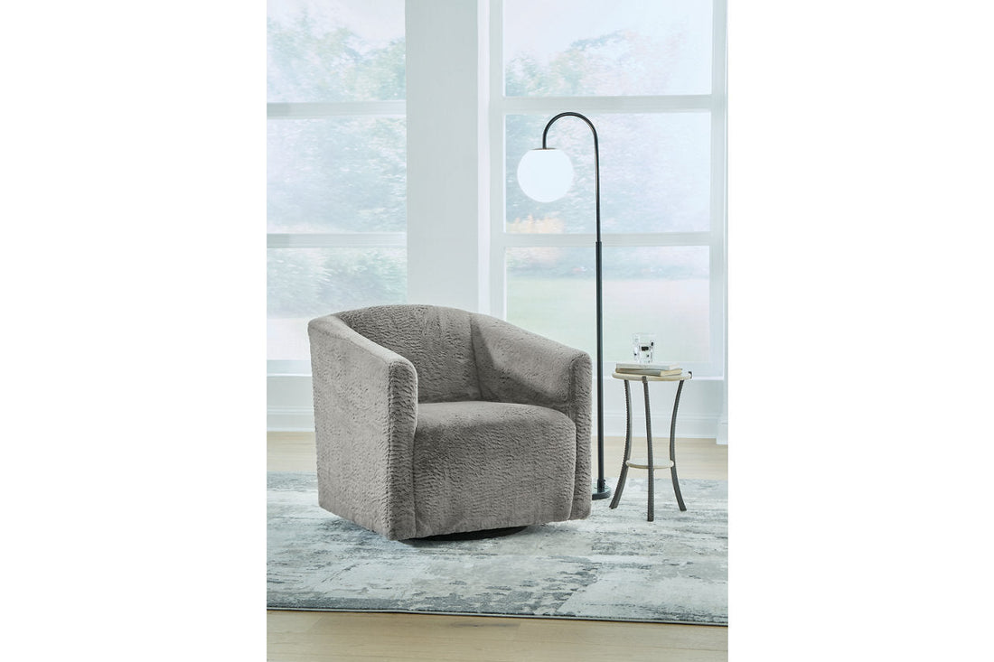 Bramner Charcoal Accent Chair - A3000330 - Bien Home Furniture & Electronics