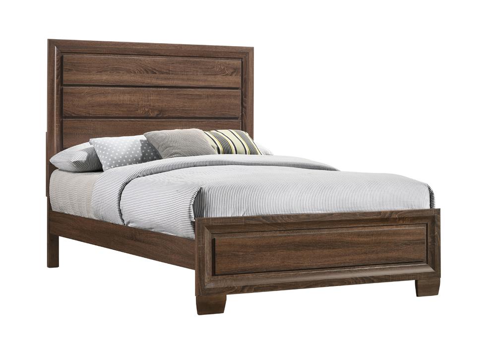 Brandon Full Panel Bed Medium Warm Brown - 205321F - Bien Home Furniture &amp; Electronics
