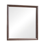 Brandon Medium Warm Brown Framed Mirror - 205324 - Bien Home Furniture & Electronics