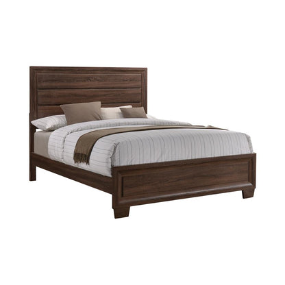 Brandon Queen Panel Bed Medium Warm Brown - 205321Q - Bien Home Furniture &amp; Electronics