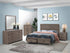 Brantford 4-Piece Eastern King Storage Bedroom Set Barrel Oak - 207040KE-S4 - Bien Home Furniture & Electronics