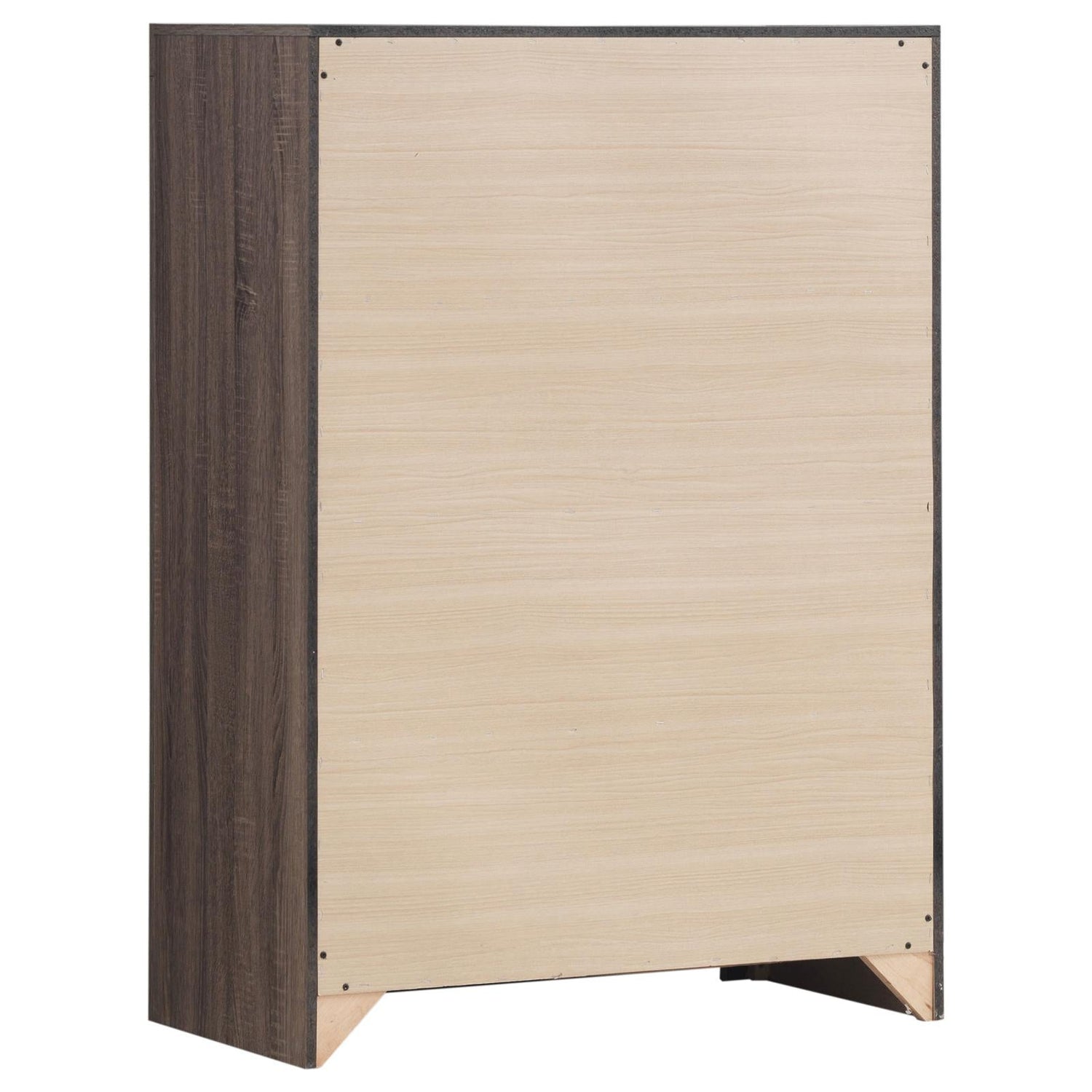Brantford Barrel Oak 4-Drawer Chest - 207045 - Bien Home Furniture &amp; Electronics