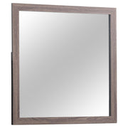 Brantford Barrel Oak Rectangle Dresser Mirror - 207044 - Bien Home Furniture & Electronics