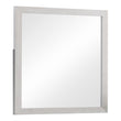 Brantford Coastal White Rectangle Dresser Mirror - 207054 - Bien Home Furniture & Electronics