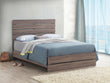 Brantford Eastern King Panel Bed Barrel Oak - 207041KE - Bien Home Furniture & Electronics