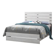 Brantford Eastern King Panel Bed Coastal White - 207051KE - Bien Home Furniture & Electronics