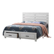 Brantford Eastern King Storage Bed Coastal White - 207050KE - Bien Home Furniture & Electronics