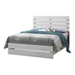 Brantford Queen Panel Bed Coastal White - 207051Q - Bien Home Furniture & Electronics