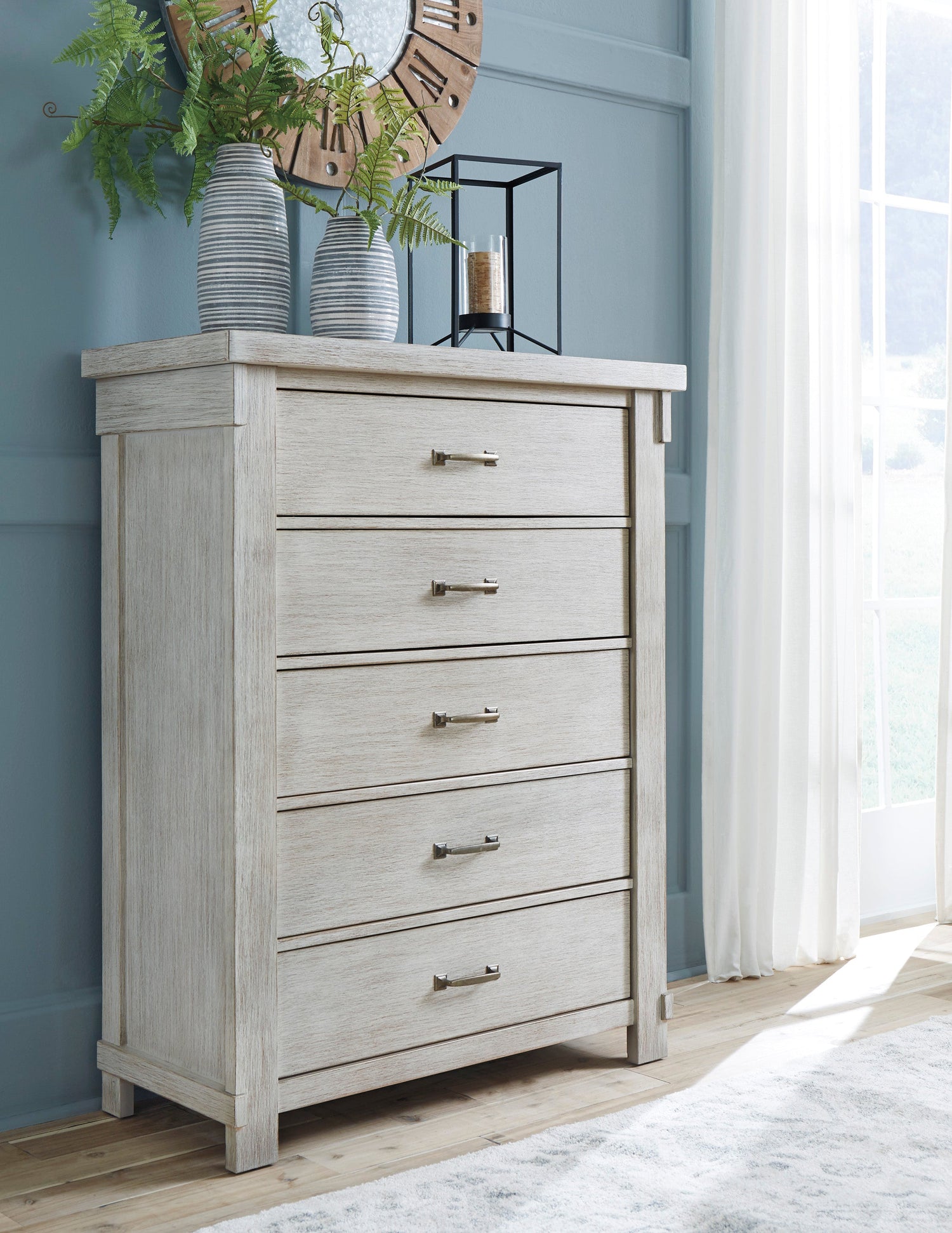 Brashland Linen Panel Bedroom Set - SET | B740-54 | B740-57 | B740-96 | B740-93 | B740-46 - Bien Home Furniture &amp; Electronics