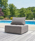 Bree Zee Brown Outdoor Lounge Chair with Cushion - P160-821 - Bien Home Furniture & Electronics