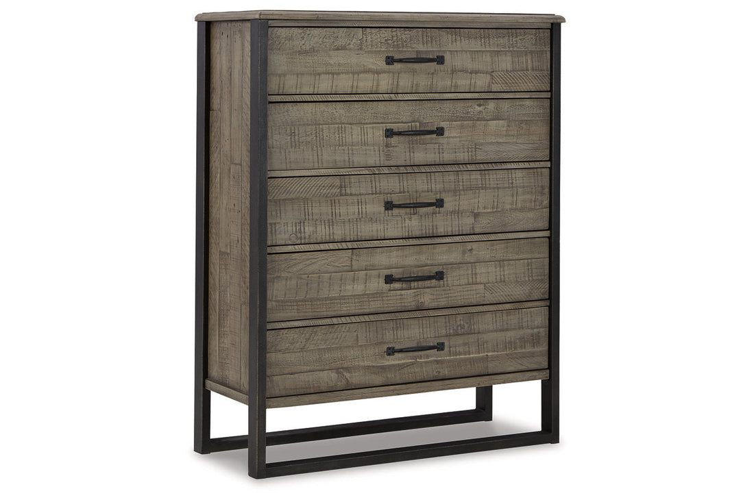 Brennagan Gray Chest of Drawers - B774-46 - Bien Home Furniture &amp; Electronics